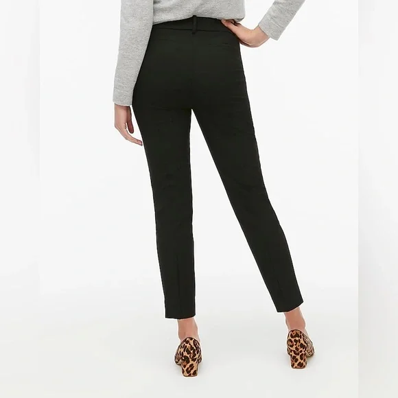 NWT / jcrew factory Slim Cropped Ruby Pant In Stretch Twill / B003 - Picture 2 of 9